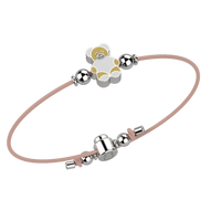 GN Gioielli Bracciale Con Orso Ag 925 NANAN rosa