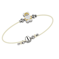 GN Gioielli Bracciale Con Orso Ag 925 NANAN bianco